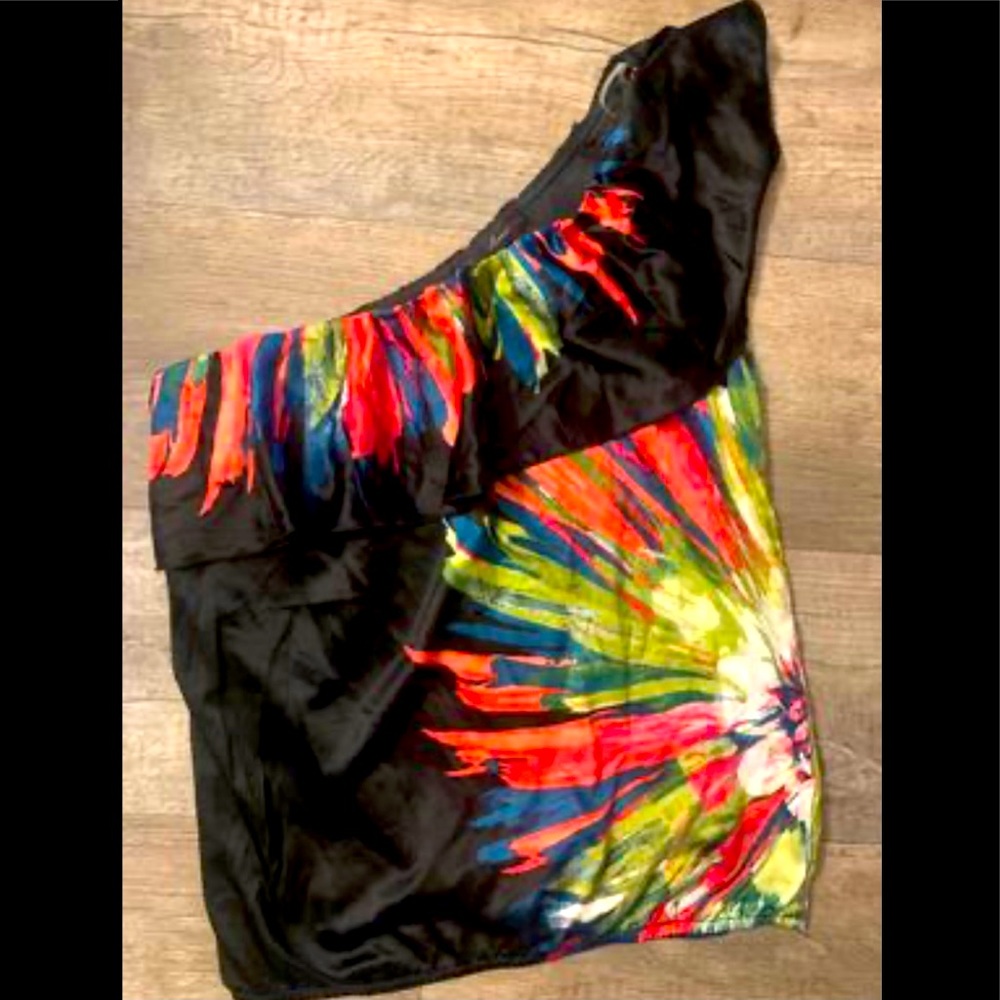 Y2k Open Shoulder Top - image 1